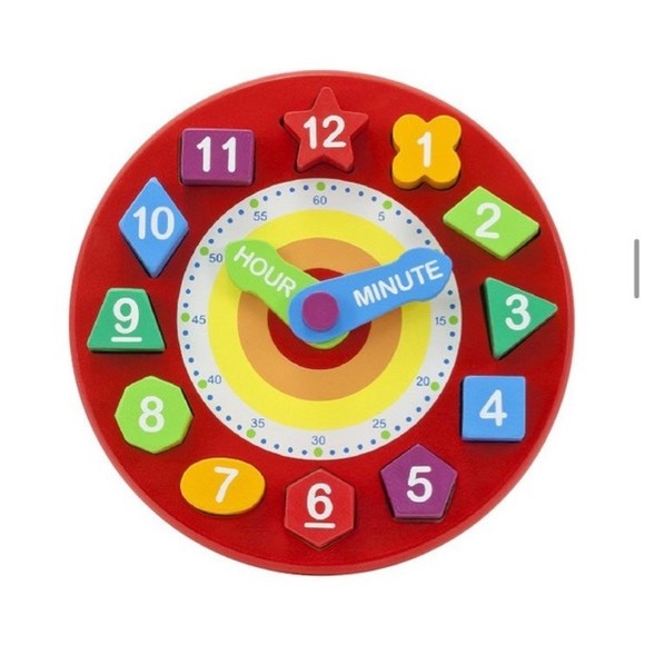 Melissa & Doug Toys Melissa And Doug Shape Sorting Clock Toy
